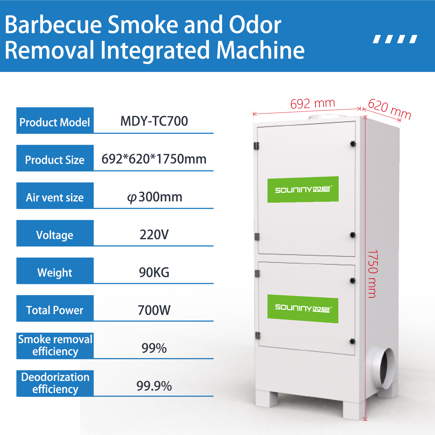 Odor Removal Tower